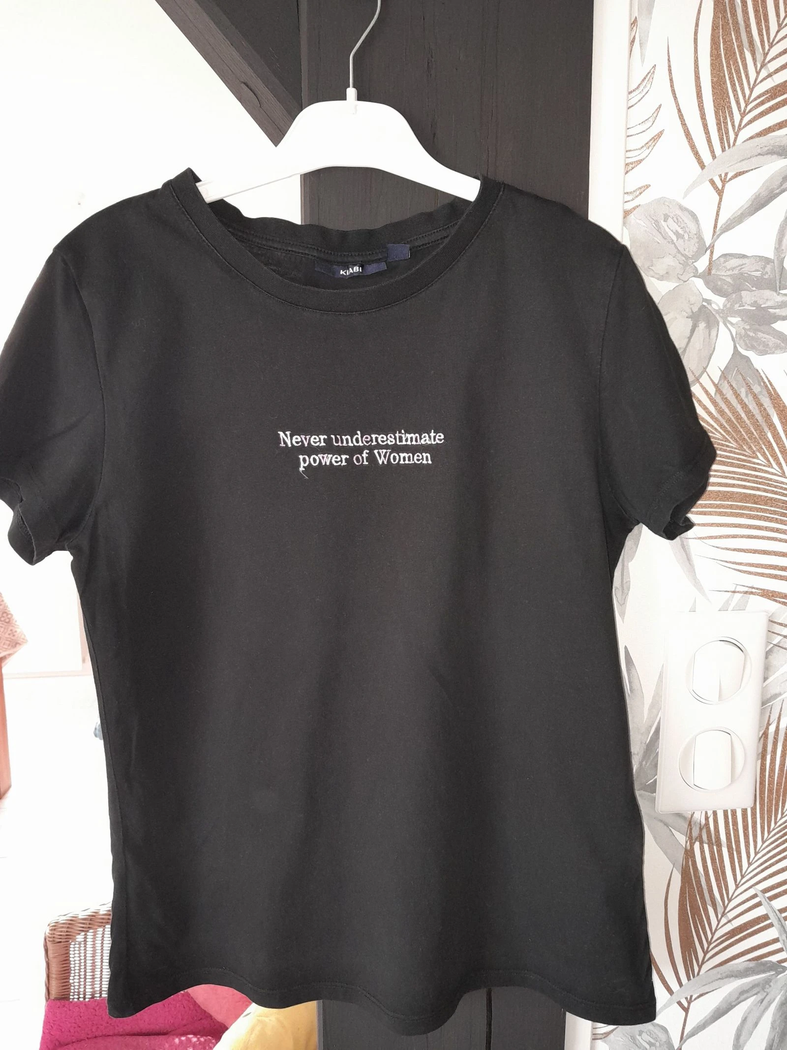 T-shirt noir 